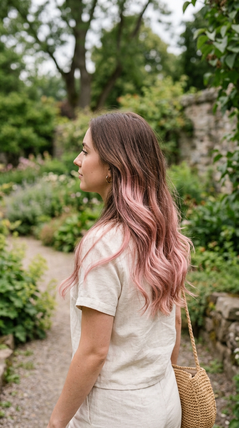 10 Brown Pink Hair Ideas That Still Look Wearable Day to Day 6 5 4