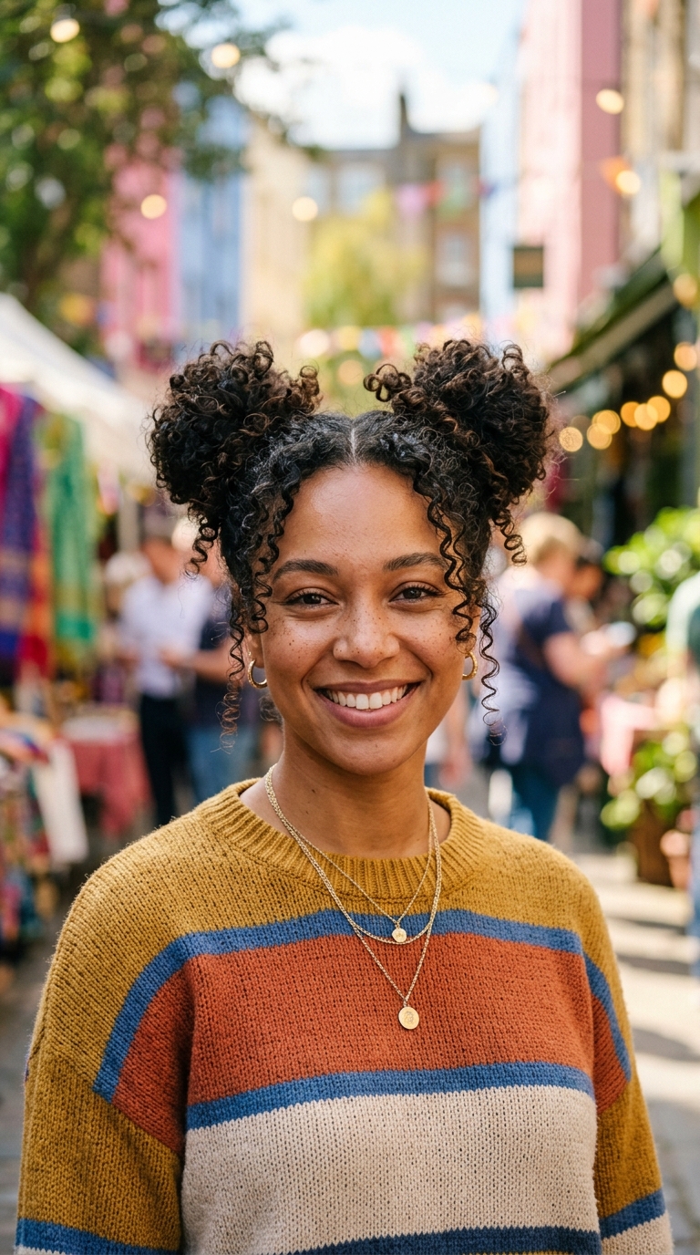 10 Easy Hairstyles for Curly Hair That Take Less Than 5 Minutes 6 5