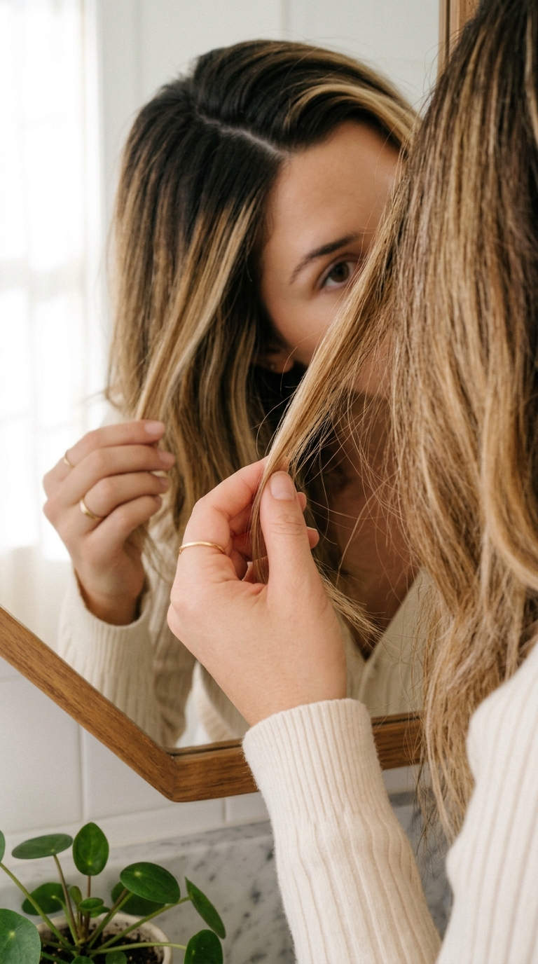 Balayage für braunes Haar zu Hause selber machen: 10 Schritte 8 7 18