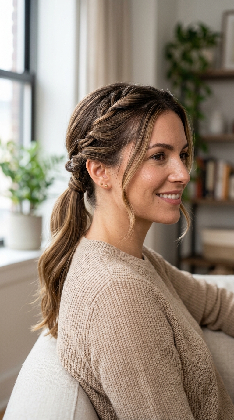 10 Easy Updos for Medium Hair That Look Beautiful Without the Fuss 9 8 29