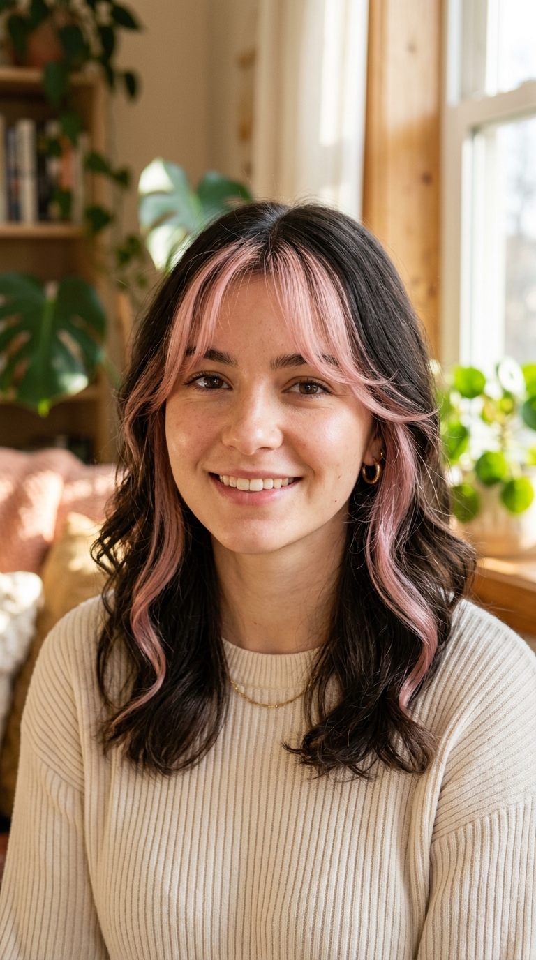 10 Brown Pink Hair Ideas That Still Look Wearable Day to Day 10 9 4
