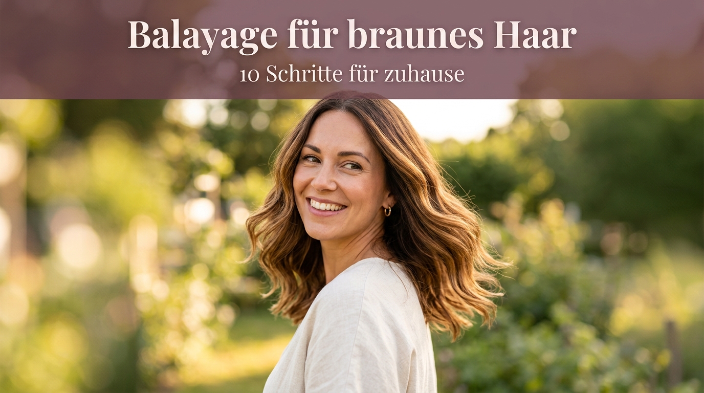 Balayage für braunes Haar zu Hause selber machen: 10 Schritte 13 Balayage für braunes Haar zu Hause selber machen: 10 Schritte