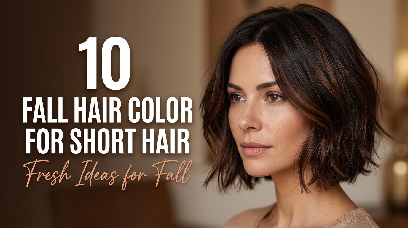10 Fall Hair Color for Short Hair That Feel Fresh for 2026 1 fall haircolor for short hair