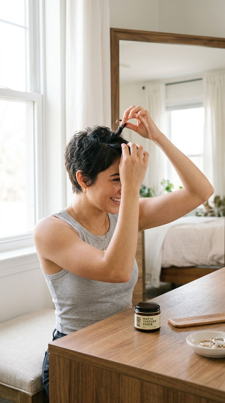 How to Style a Pixie Cut 5 Different Ways Even If You're a Beginner 2 1 1
