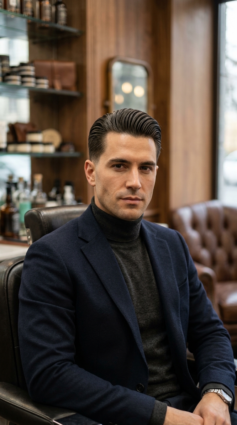 10 Modern Haircuts for Men With No Beard 11 10