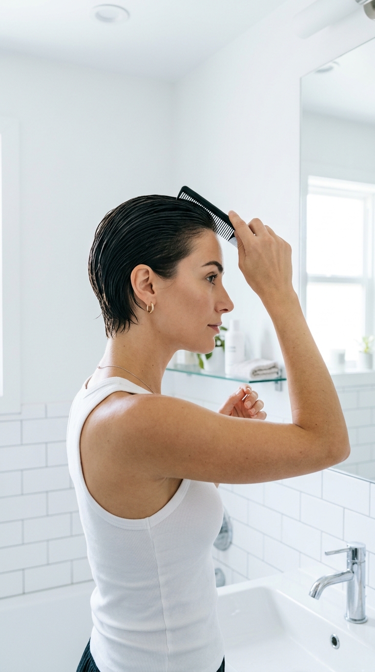 How to Style a Pixie Cut 5 Different Ways Even If You're a Beginner 3 2 1