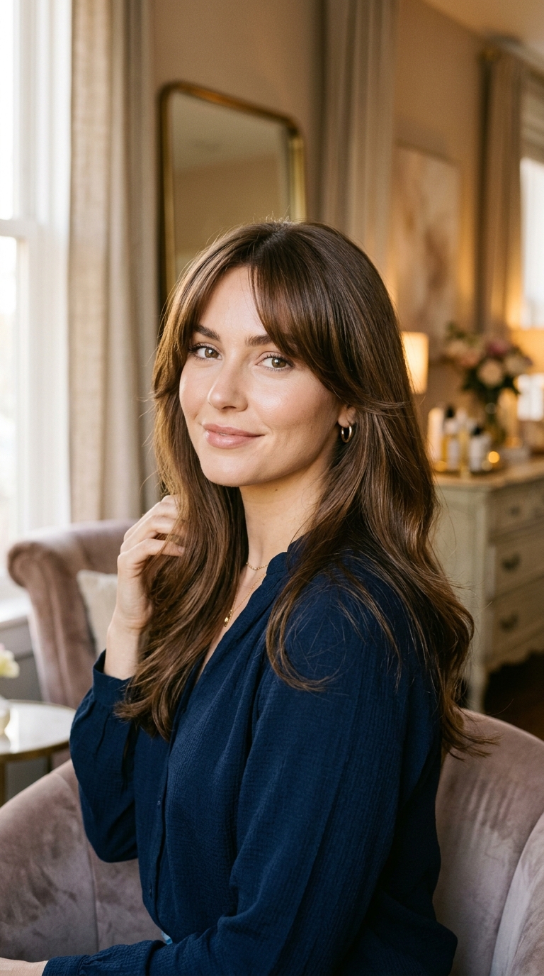 8 Fall Layered Haircut 2026 With Curtain Bangs Ideas to Try 3 2 11