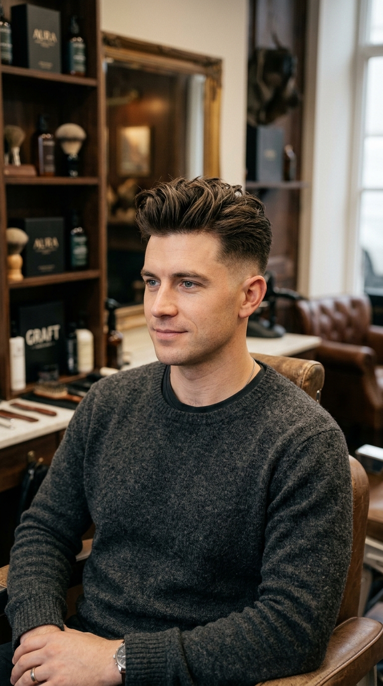 10 Modern Haircuts for Men With No Beard 3 2 9