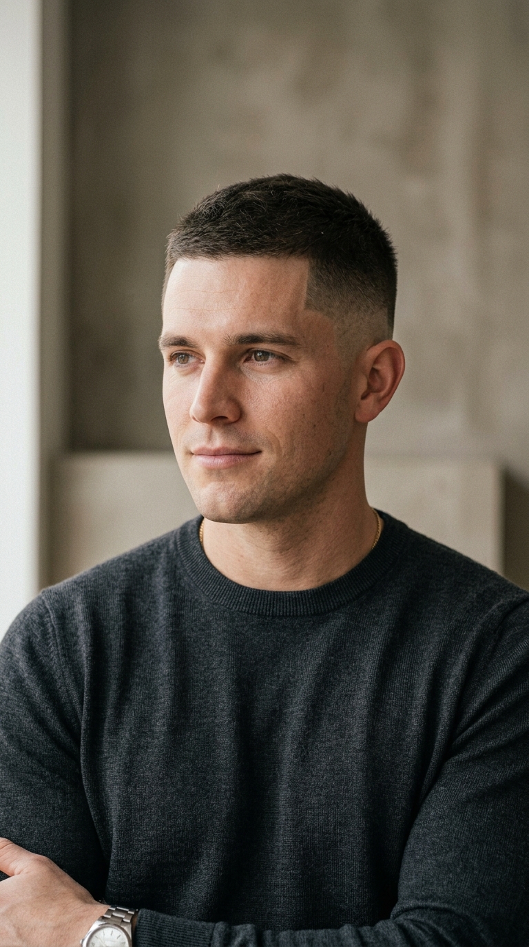 10 Modern Haircuts for Men With No Beard 4 3 10