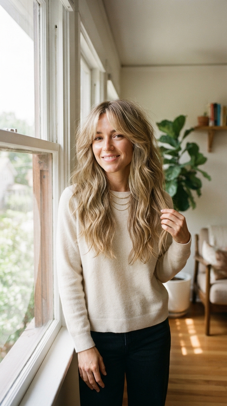 Long Brown Hair With Highlights Wolf Cut: 8 Ideas That Work 5 4 2