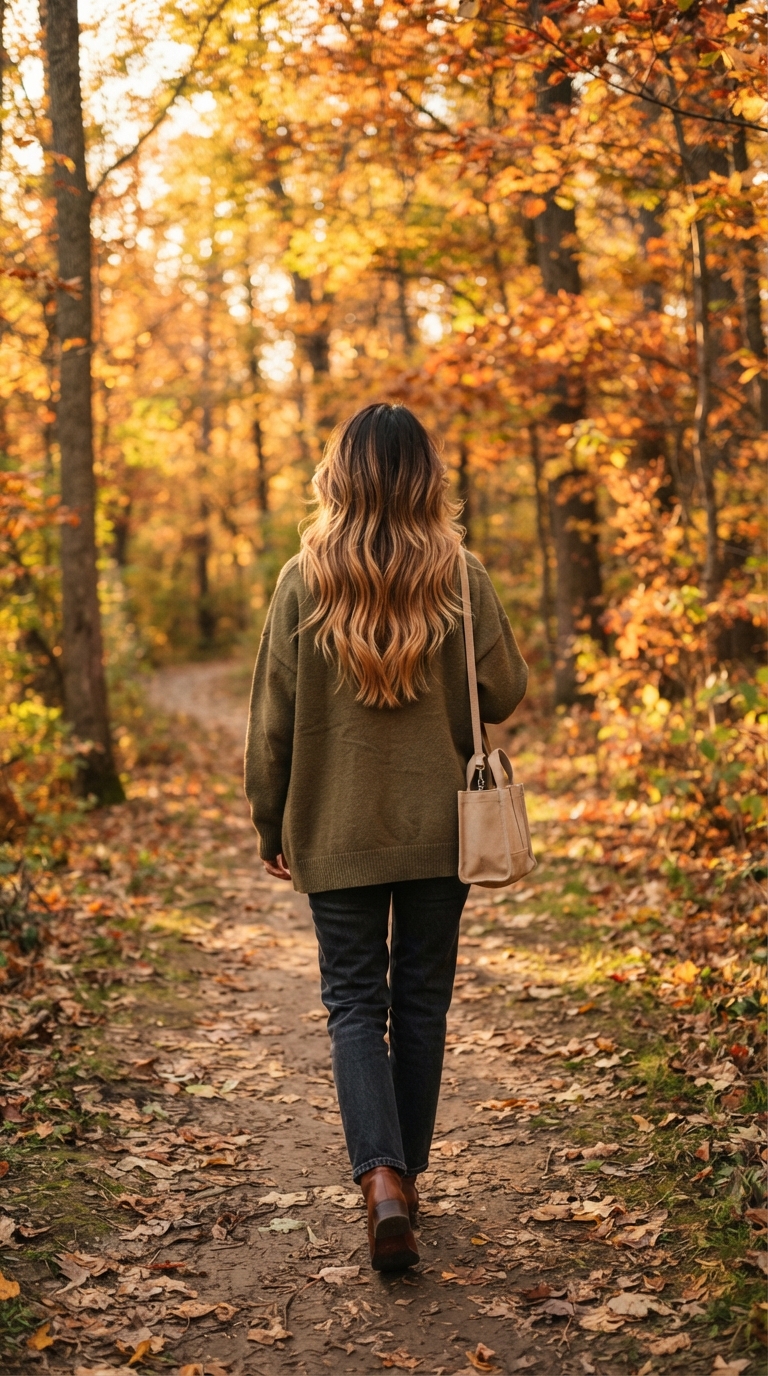 Long Brown Hair With Highlights Wolf Cut: 8 Ideas That Work 6 5 2