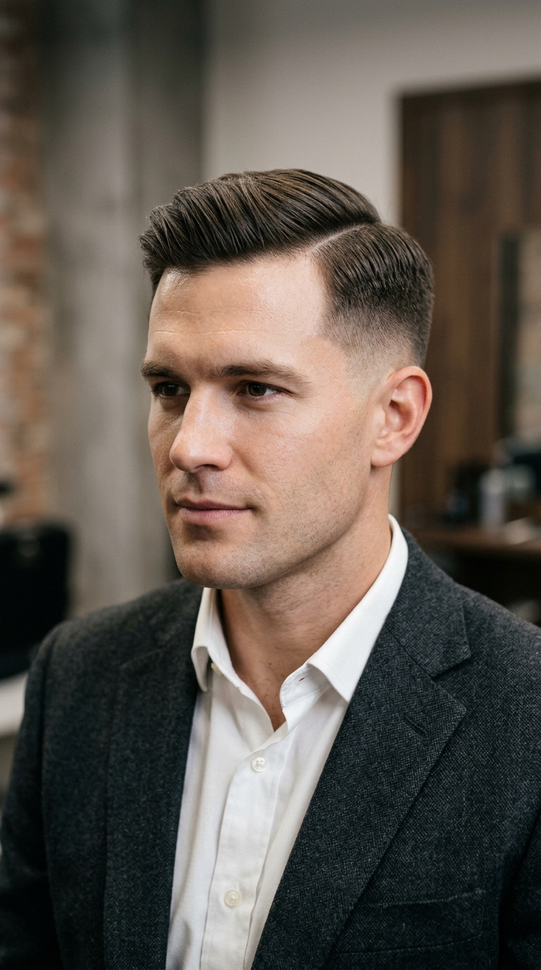 10 Modern Haircuts for Men With No Beard 6 5 8