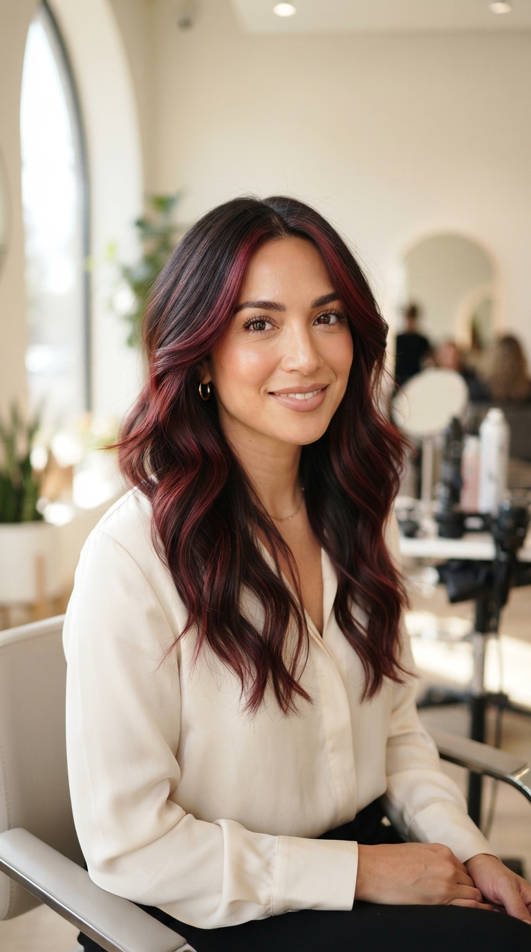 8 Cherry Cola Hair Inspo Ideas for a Rich, Glossy Look 7 6 6