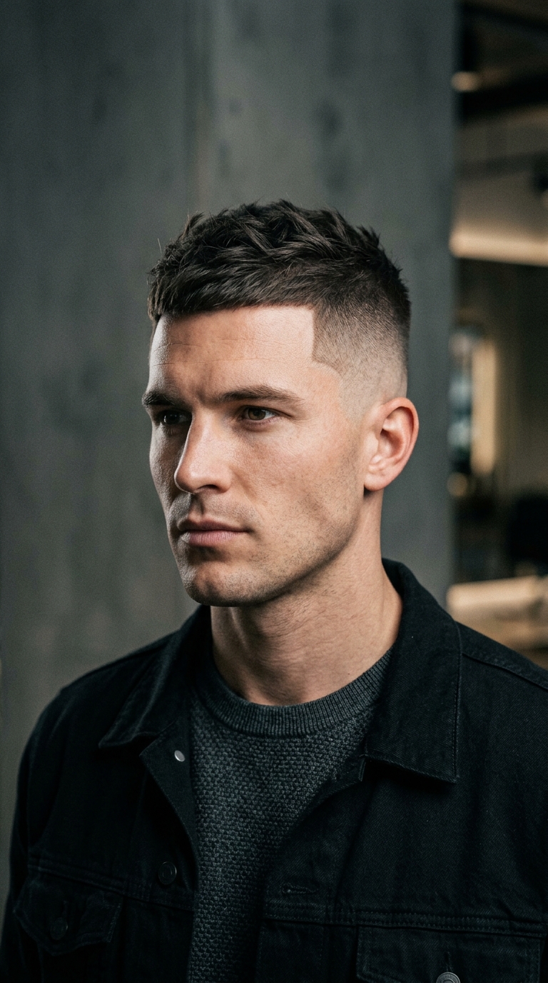 10 Modern Haircuts for Men With No Beard 9 8 8