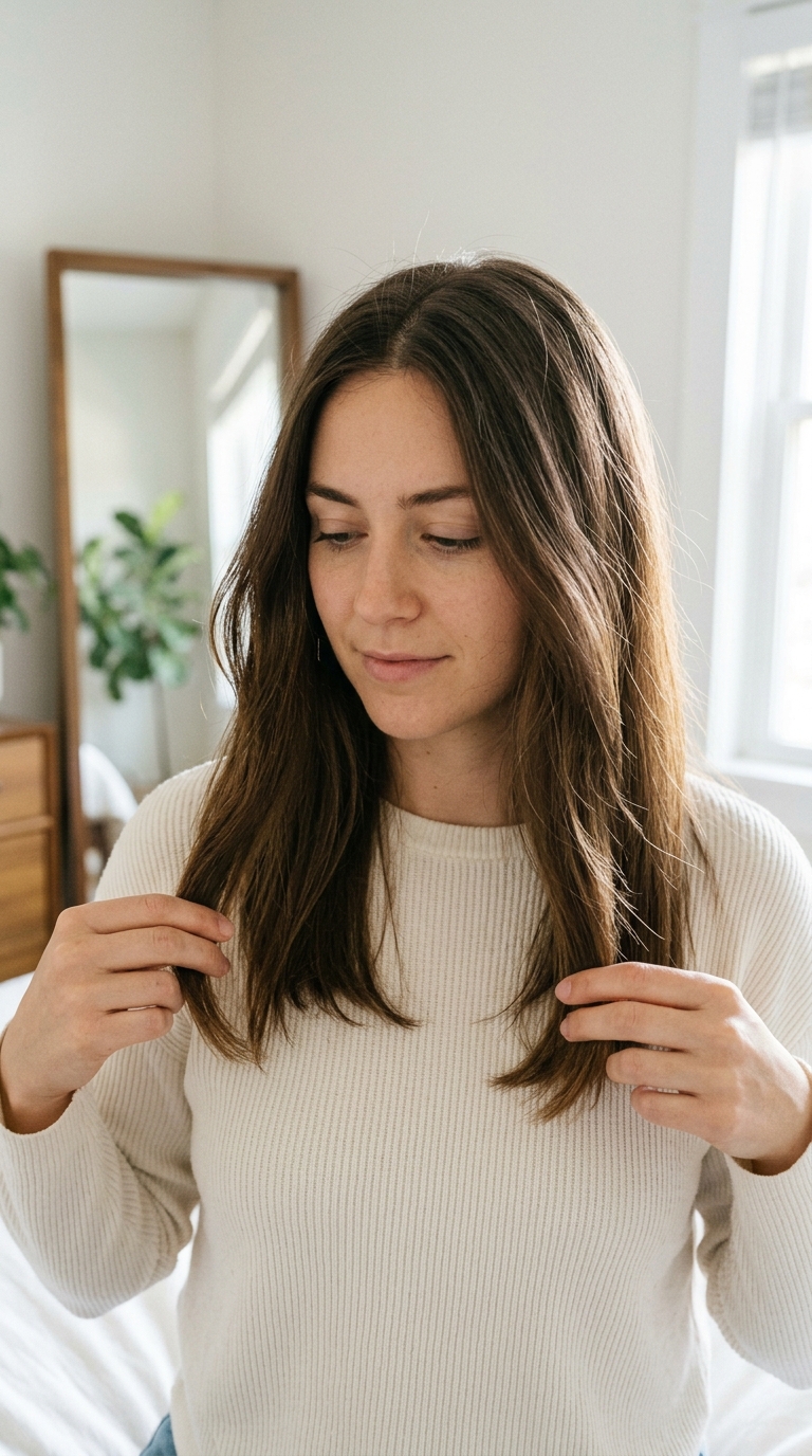 What Is Medium Length Hair? Find Your Perfect Length 6 5. Pull Front Sections Forward