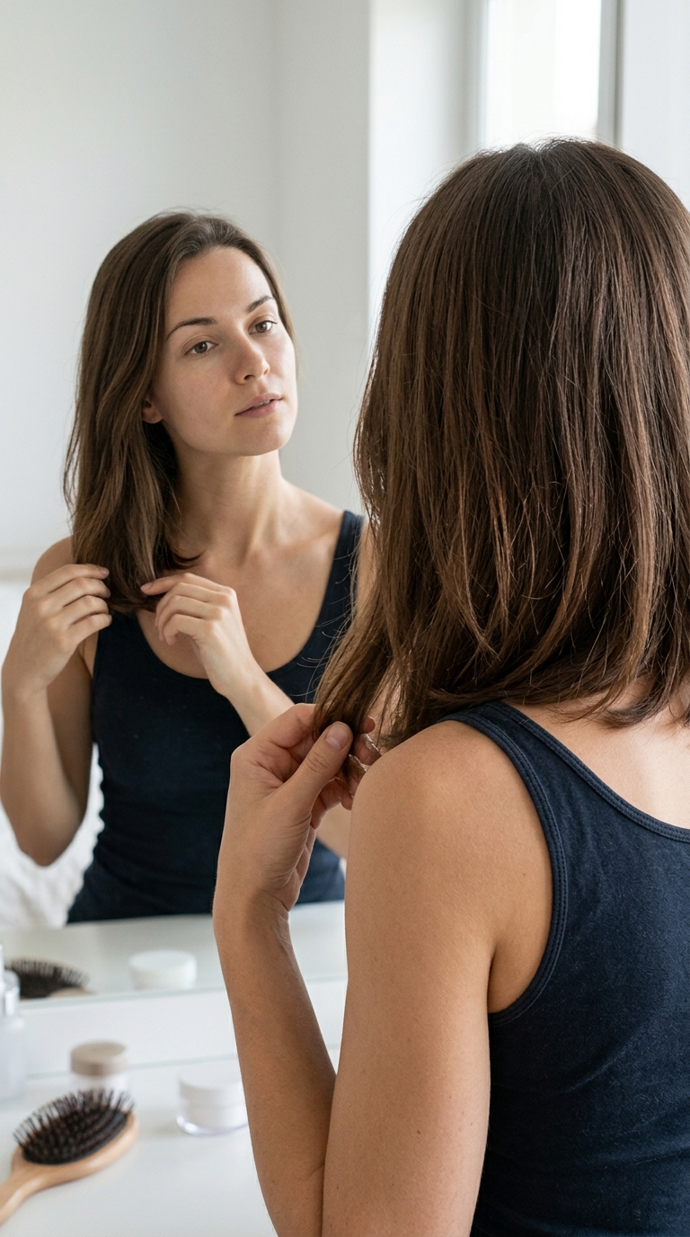 What Is Medium Length Hair? Find Your Perfect Length 7 6. Note Where Your Longest Ends Land