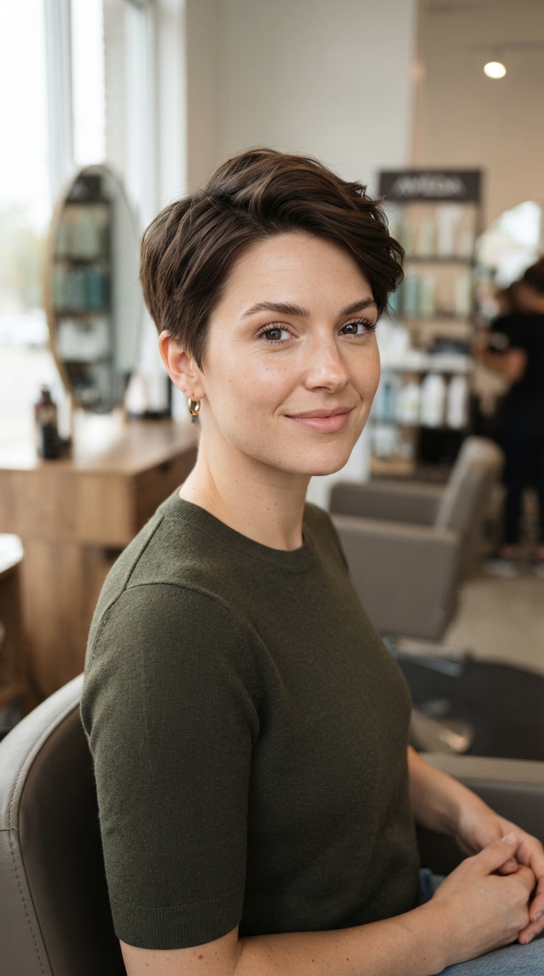 10 Pixie Cut Ideas for Every Hair Type and Personality 2 Classic Cropped Pixie With a Soft Tapered Nape