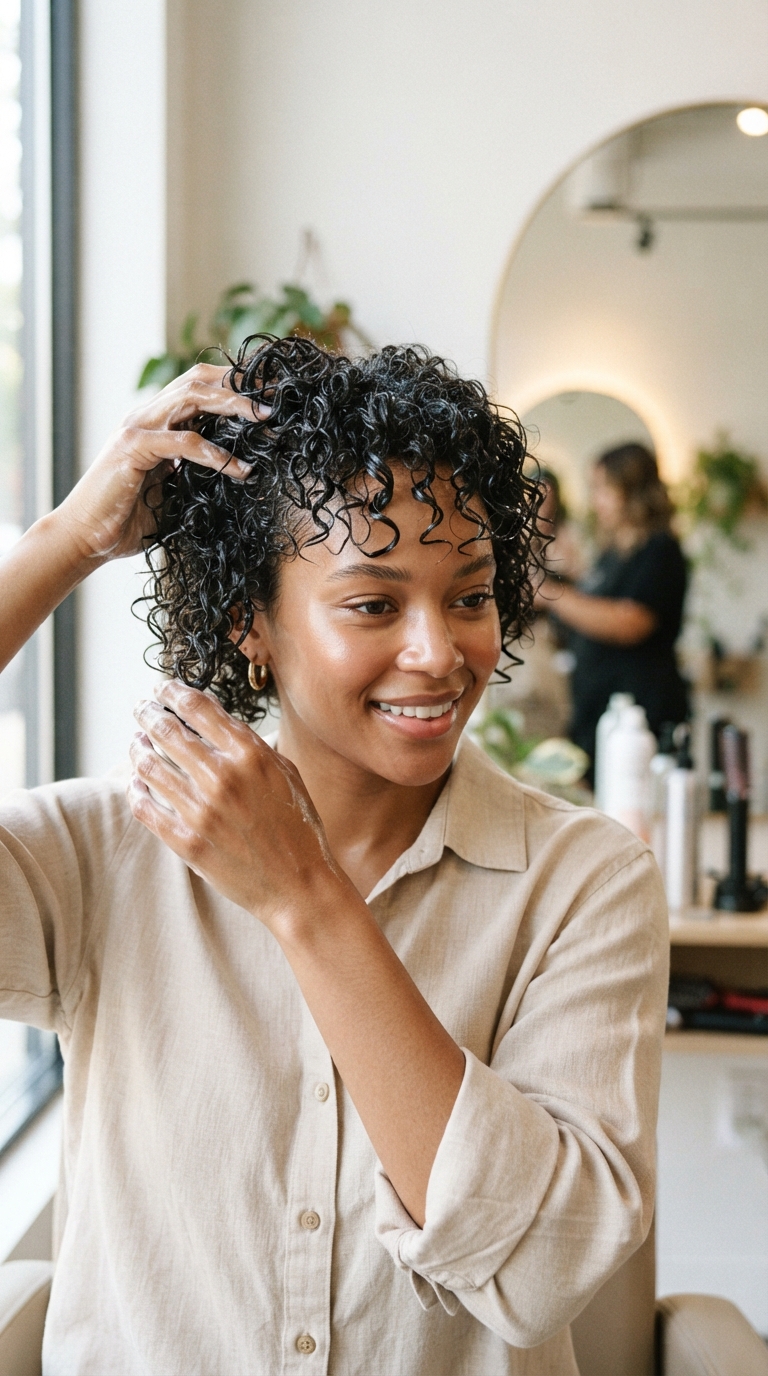 10 Best Products for Short Hair That Make Styling Easier 6 Curl Cream