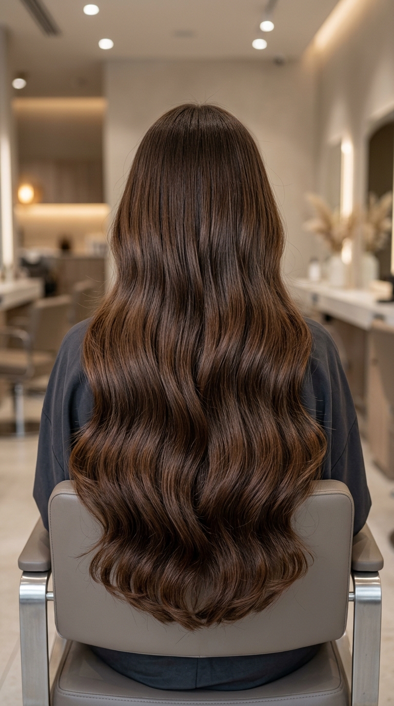 10 Long Haircut Trends 2026 to Try Now 8 Rounded U Shaped Hemline