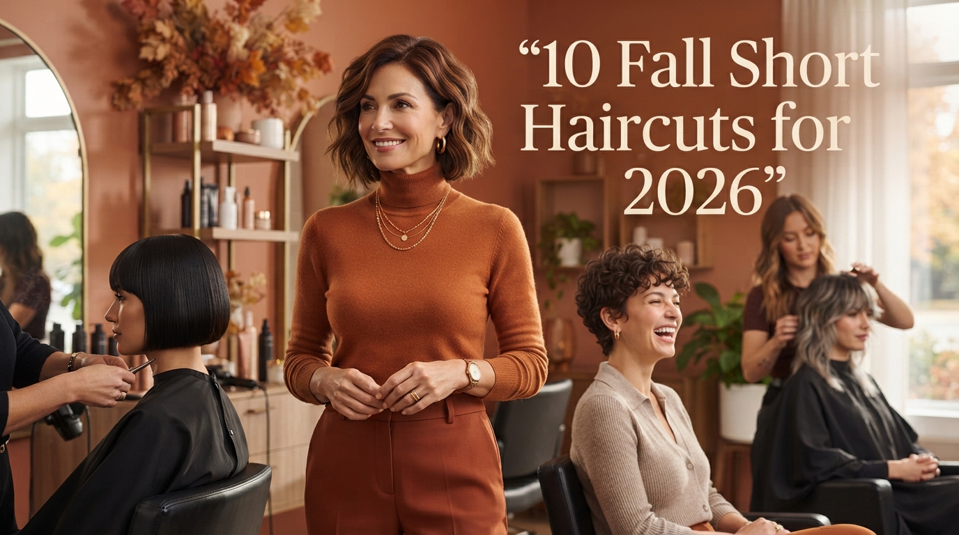 10 Best Fall Short Haircuts to Refresh Your Look This Year 13 10 fall short haircuts for 2026 that grow out without drama