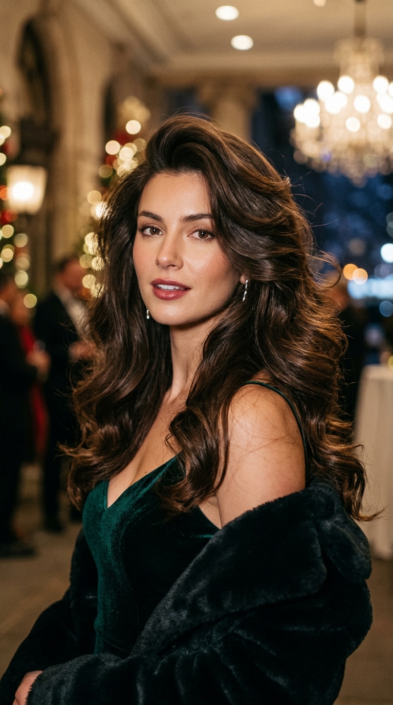 10 Winter Hairstyles for Long Hair That Stay Neat 9 Woman styling long hair 20261013185642