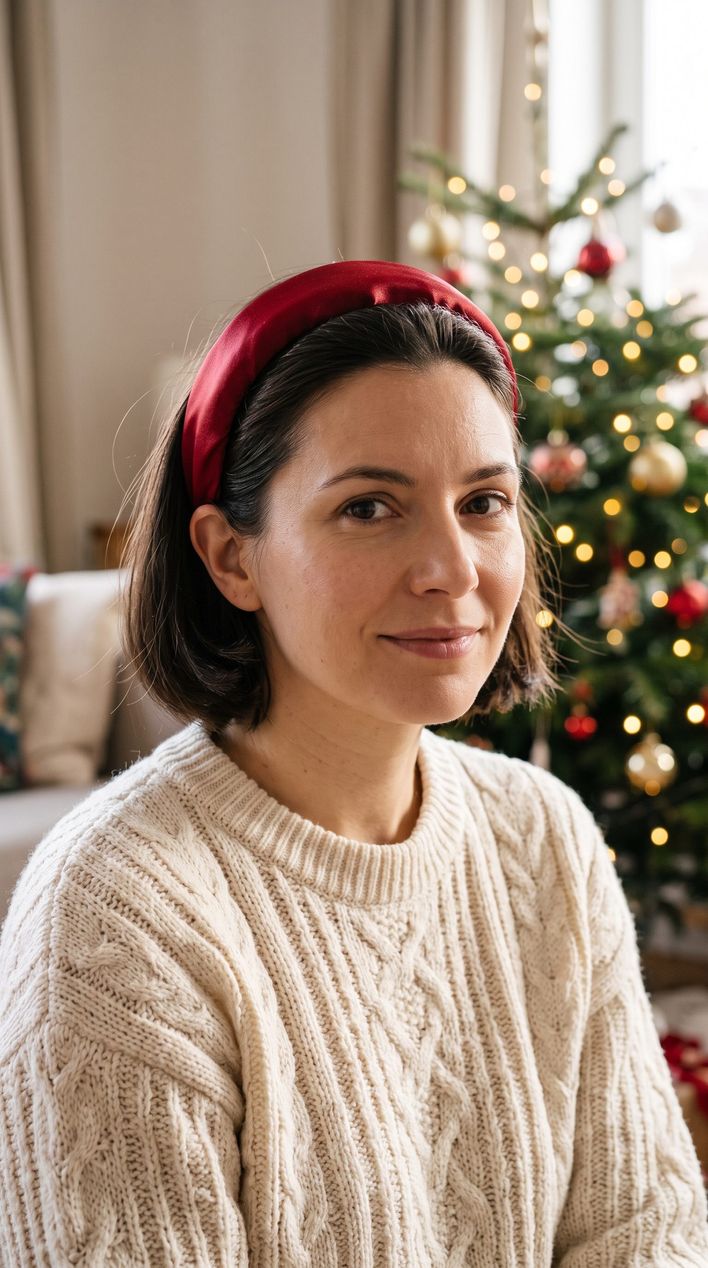 10 Easy Christmas Morning Hairstyles (Quick & Pretty) 11 Soft loose waves after sleeping in braids overnight, Christmas morning