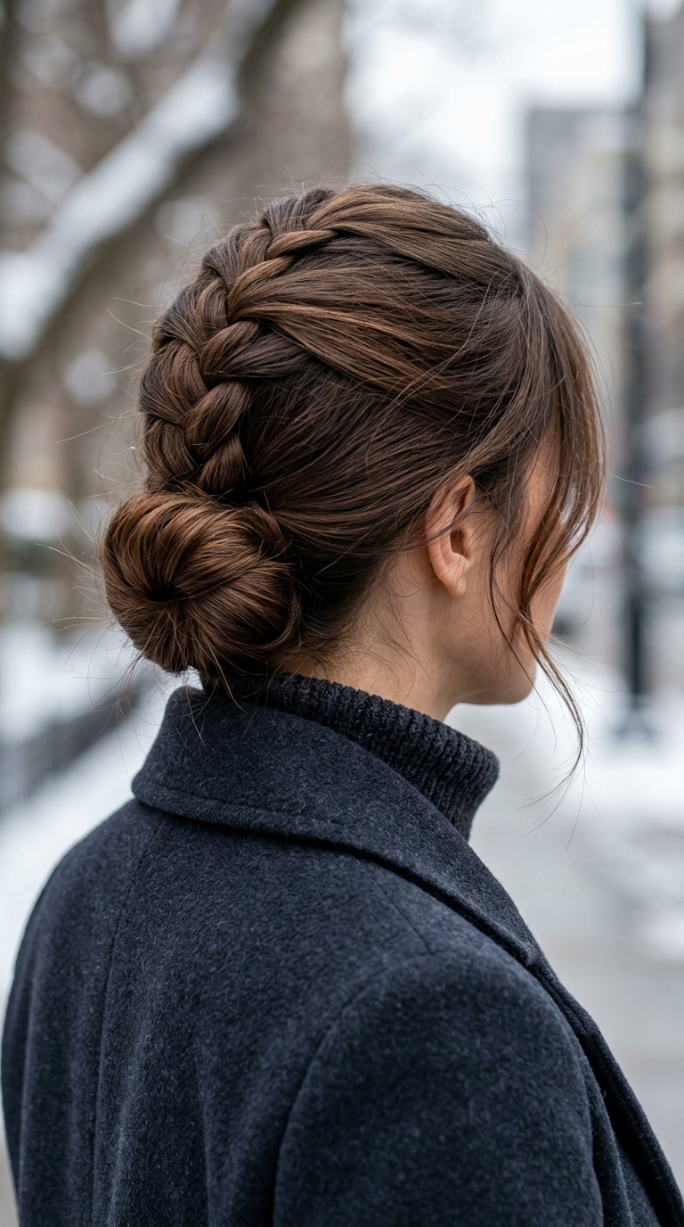 Cozy Winter Braids: 10 Beautiful Cold-Weather Styles 7 Woman wearing winter hairstyle 20261013214637