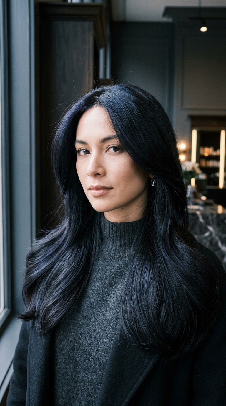Woman with glossy black hair 20261013205512