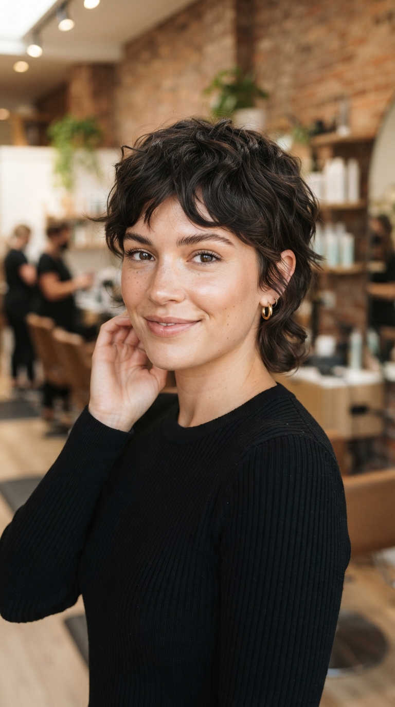 Woman with modern mullet haircut 20261005163309