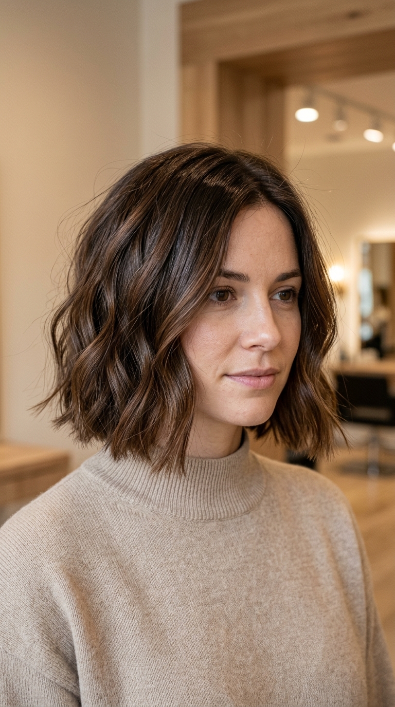 Woman with short wavy hair 20261013190025